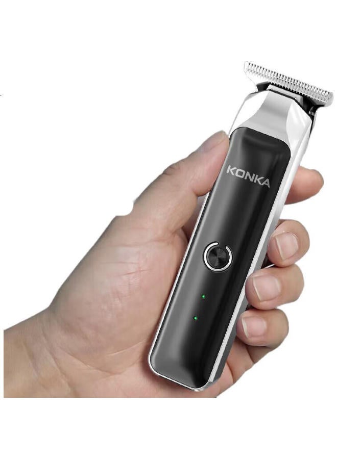 KONKA Hair Clipper, Electric Trimmer For Adults, Hair Carving Electric Shaver, Hairline Trimmer, Hair Cutting Tool, Hairline Shaver, Hairline Trimmer, Hairline Shaving Tool, Hairline Trimmer, Father'S Day Gift - Image 3
