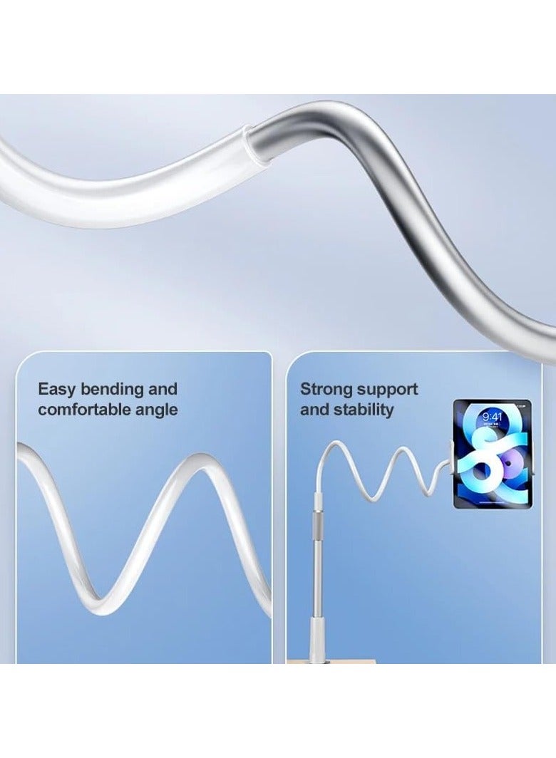 Benks L39 Lazy Telescopic Phone Bracket, 360-Degree Rotation, Silicone Pad, 4-11 inch Device Compatible, 350g, ABS/Aluminum Alloy/Silicone - Image 2