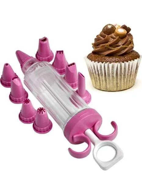 ANKA Cake and Cookie Decorator 9 Head Cream Pump