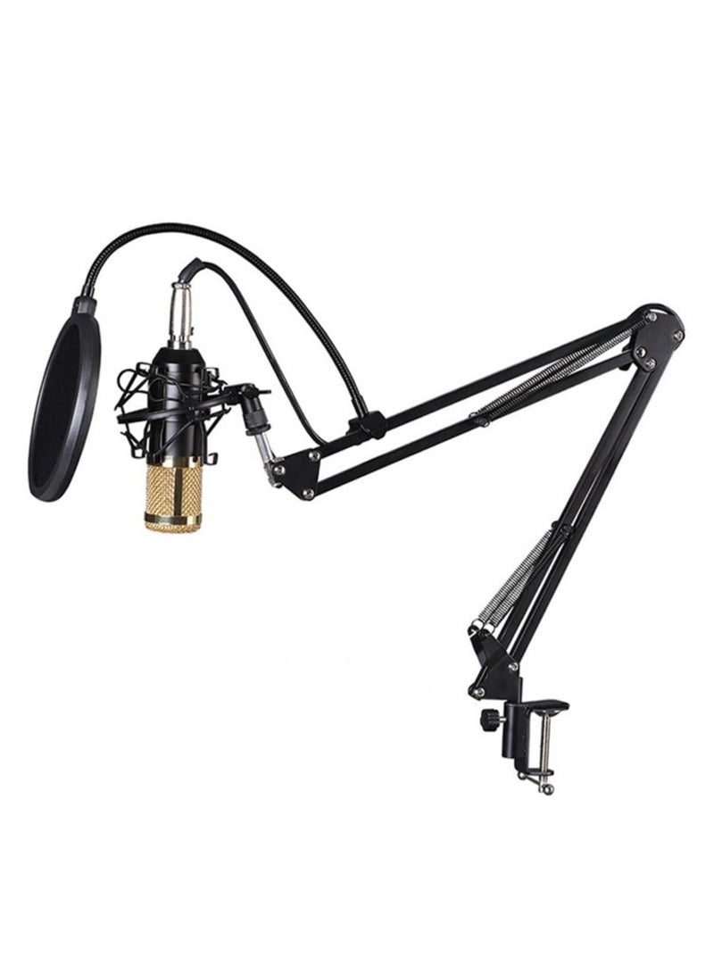 Multifunctional Live V9 Sound Card and BM800 Suspension Microphone Kit Broadcasting Condenser Microphone Set Intelligent Webcast Live Sound Card for Computers and Mobile  - Image 5