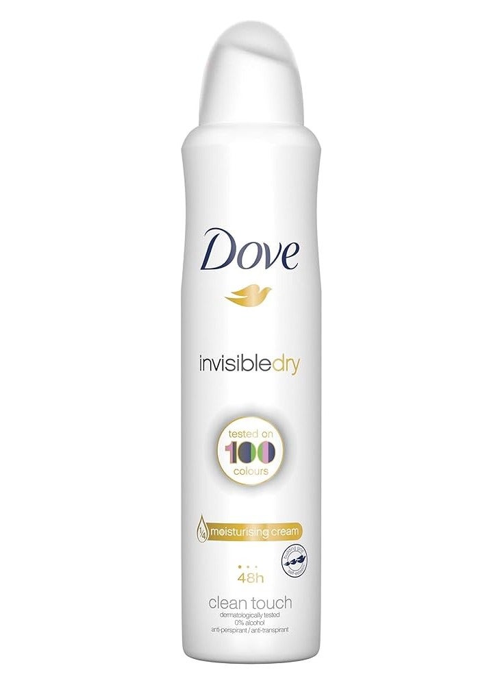 دوف بالعربية: دوف سبراي مضاد للتعرق للنساء إنفزيبل دراي 250 مل