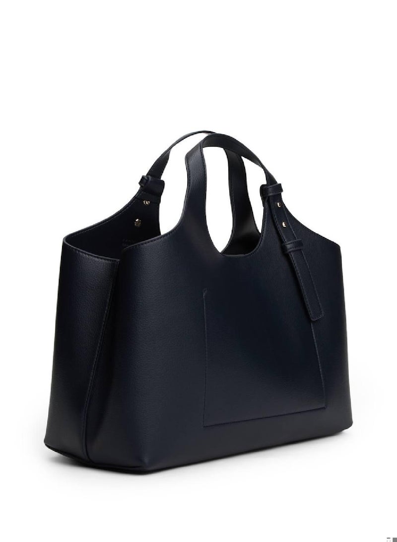 TOMMY HILFIGER Logo Satchel Handbag - Image 4