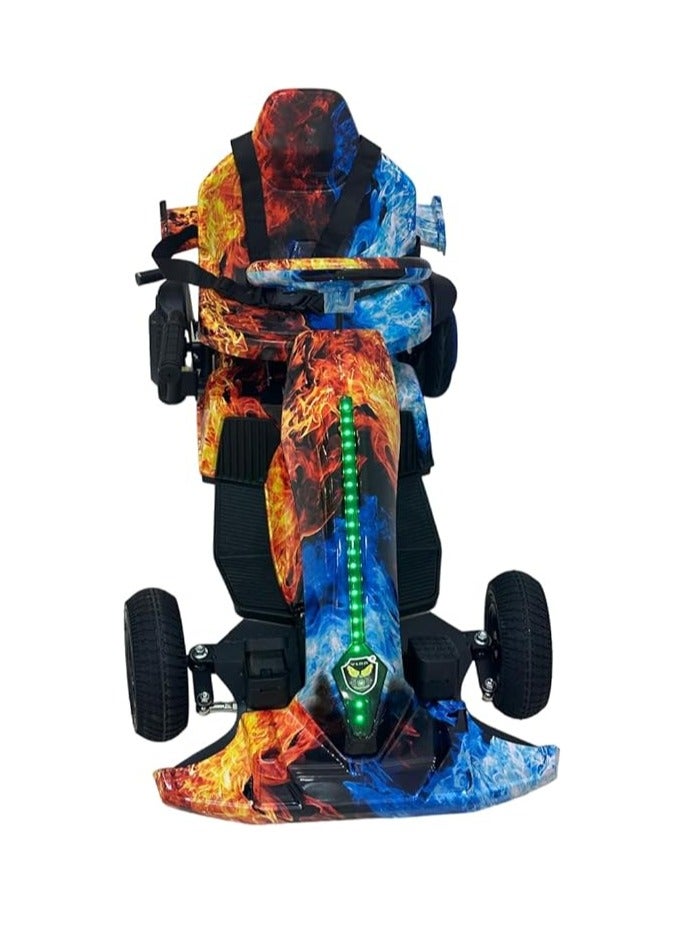 شارد سيارة كهربائية للأطفال 12 فولت - سيارة واسعة بمقعدين مع عجلات كبيرة للطرق الوعرة، وجهاز تحكم عن بعد للوالدين وموسيقى - سيارة لعبة أنيقة للأولاد والبنات - Image 1