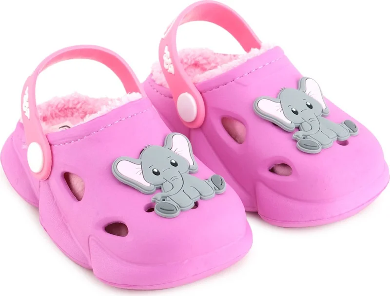 Gezer Girls Winter Eva Plush Home Garden Nursery Slippers Sandals
