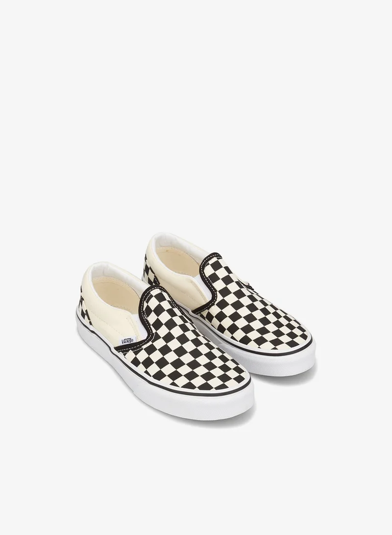 فانز حذاء تشيكربورد كلاسيك سليب اون للاطفال (للأولاد والبنات)