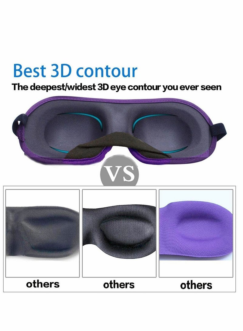 نيبمينينت 3D قناع العين للنوم ، قابل للغسل السيدات النوم - Image 2