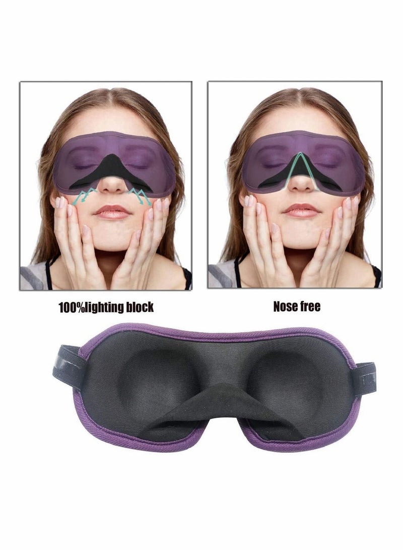 نيبمينينت 3D قناع العين للنوم ، قابل للغسل السيدات النوم - Image 4