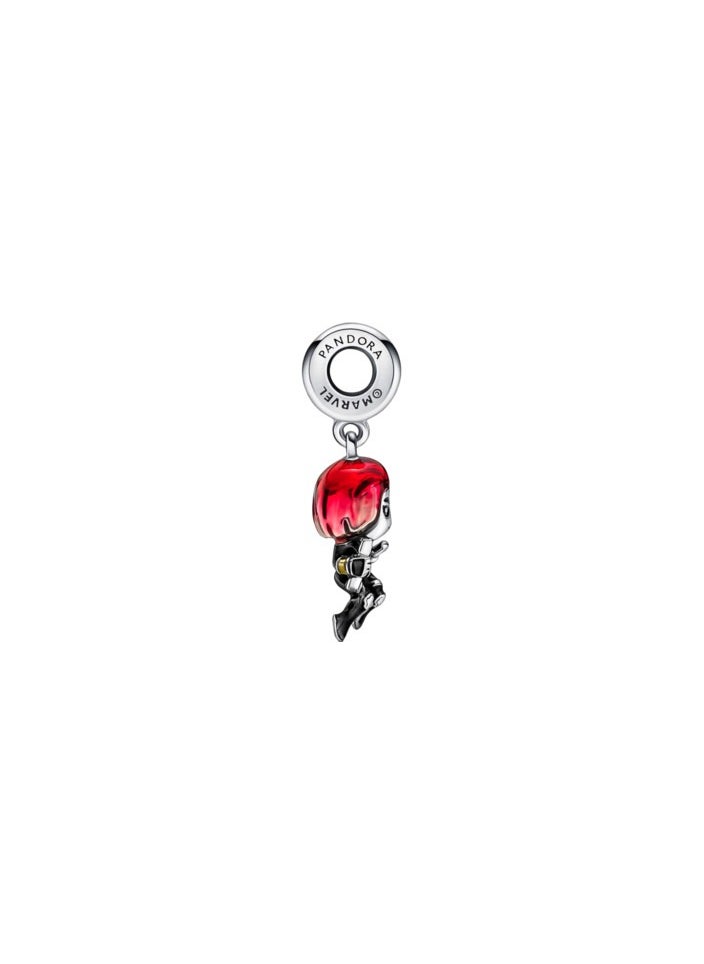 PANDORA - Pandora Marvel Name Series Black Widow Widow Necklace - Image 1