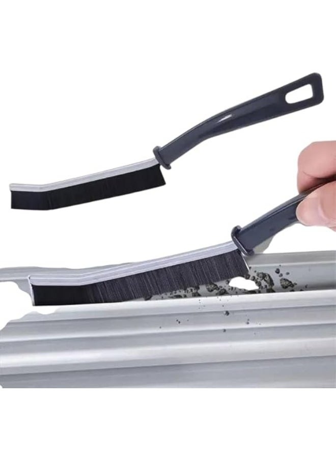 Generic Narrow Corner Cleaning Brush (2 Pcs) - Small Crevice Cleaning Brush for Home Use - Bathroom Gap Cleaning Brush for Cleaning Dead Corners of Kitchen Tiles, Bathroom, Window Cracks, Multifunctional Brush - Window Gap Brush - Use for Cleaning Gap - Sink, Washing Machine, and Narrow Space Cleaning Brush  - Image 2