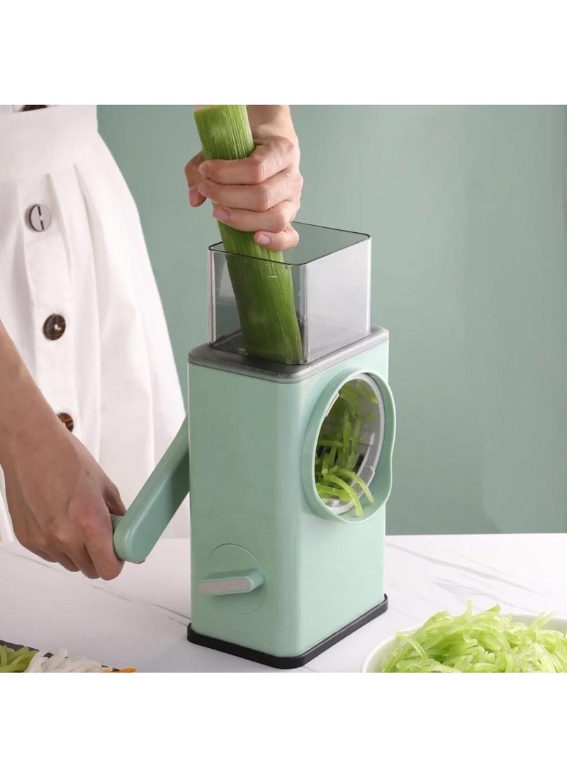 EUREKA Handle Vegetable Chopping Machine 3 Different Steel Blades Chopper Grater Chopper  - Image 2