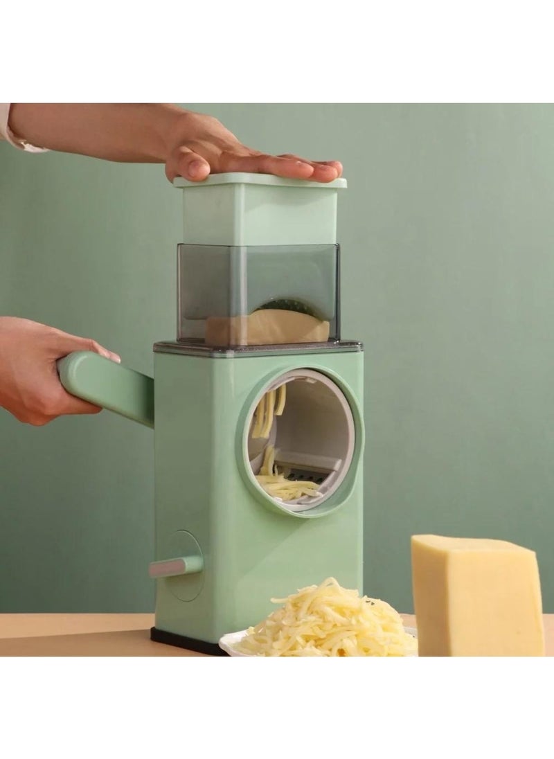 EUREKA Handle Vegetable Chopping Machine 3 Different Steel Blades Chopper Grater Chopper  - Image 4