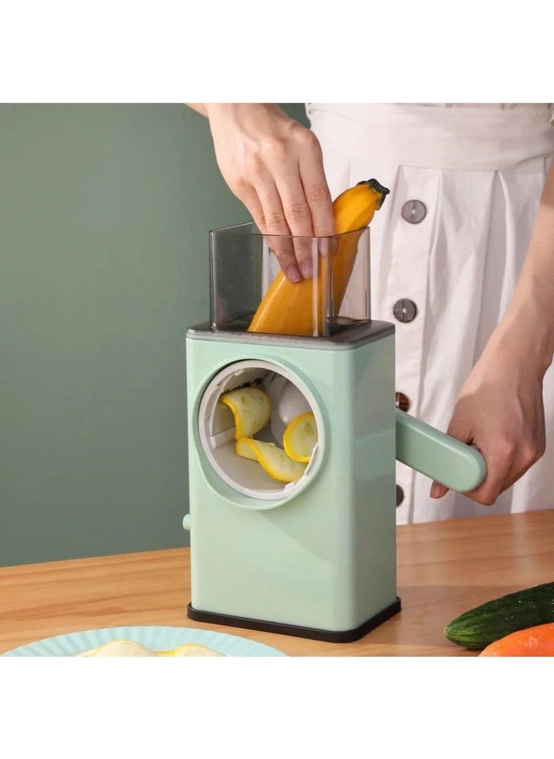 EUREKA Handle Vegetable Chopping Machine 3 Different Steel Blades Chopper Grater Chopper  - Image 5