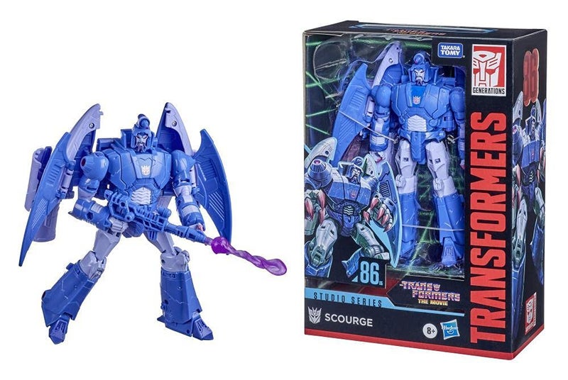 Transformers Toys Studio Series 86 Voyager Class The The Movie 1986 Scourge Action Figure - Ages 8 and Up, 6.5-inch - Image 1