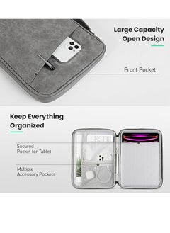 General Tablet Sleeve Bag for New iPad Pro 13-in M4 / iPad Air 13-in M2 2024, iPad Pro 12.9-in 6/5/4/3 2022-2018, Galaxy Tab S8+/S9+, Surface Pro 9/8/X/7/6, Travel Case iPad Bag for Men Women, Dark Grey  - Image 2