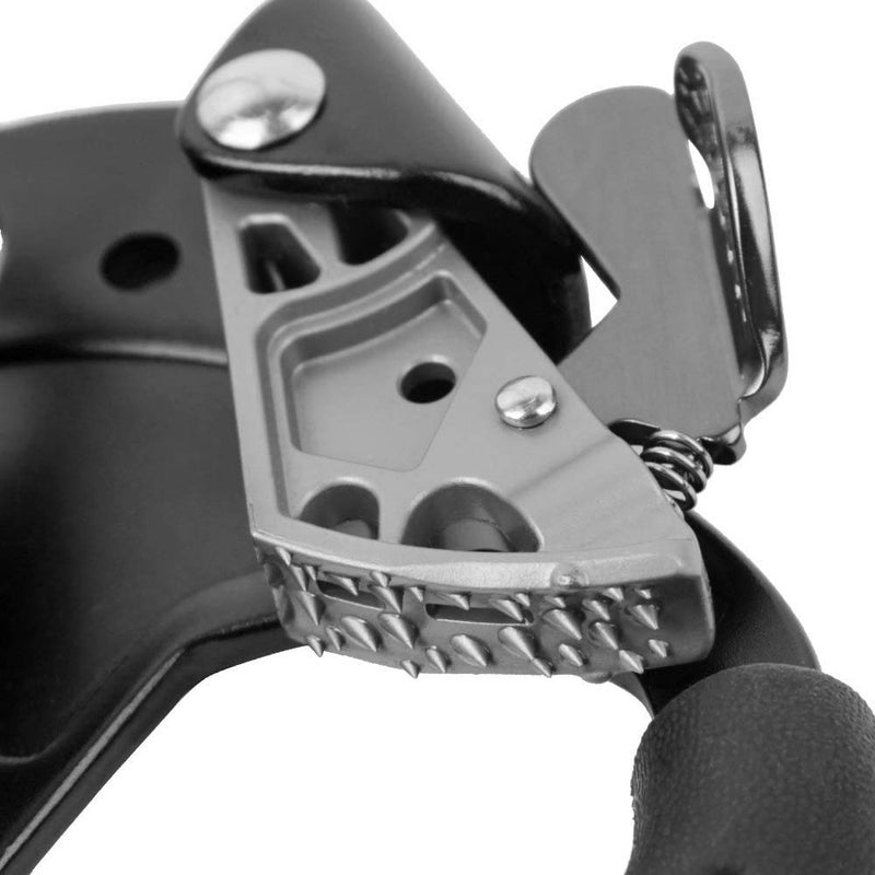 SZCQ SRT Climbing Hand Ascender Aviation Light Alloy Mountaineering Rock Ergonomic Rappelling Gear Equipment Right Handled Ascender Arborist Tree Climber Rigging - Image 3