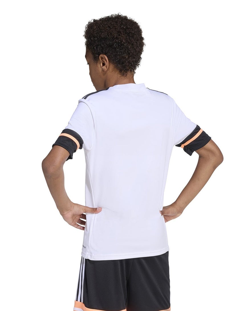 Adidas F50 JSY Y           أبيض/أسود - Image 2