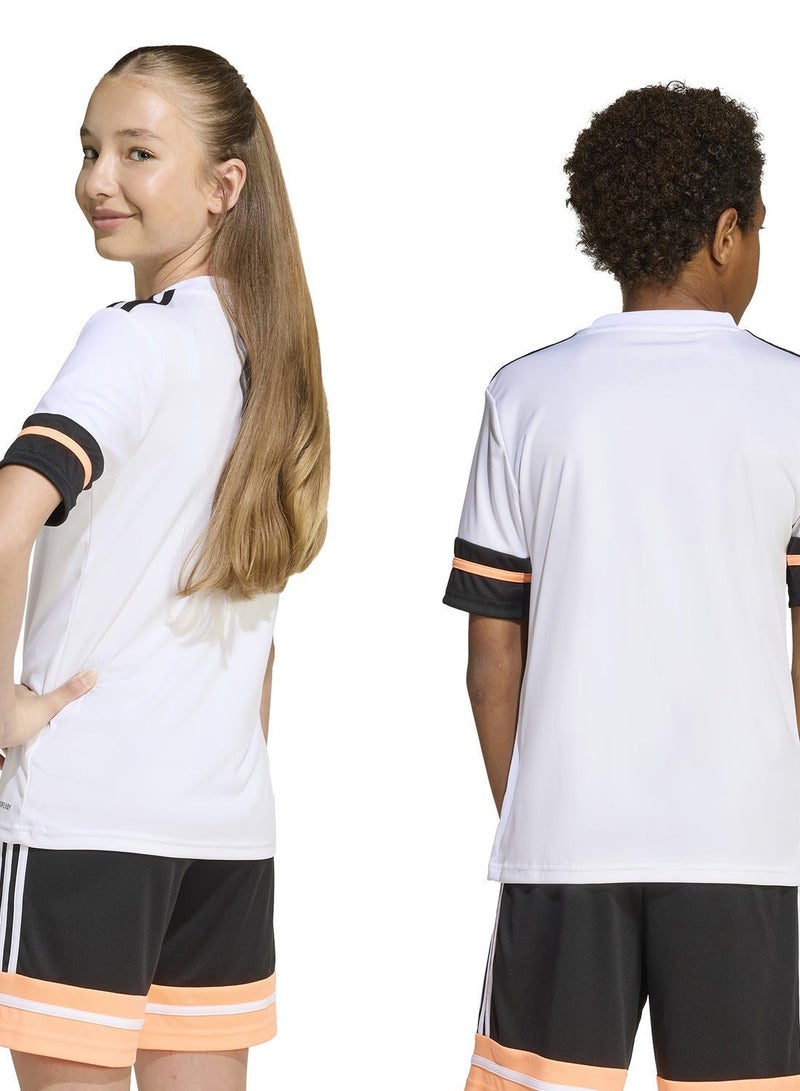 Adidas F50 JSY Y           أبيض/أسود - Image 5