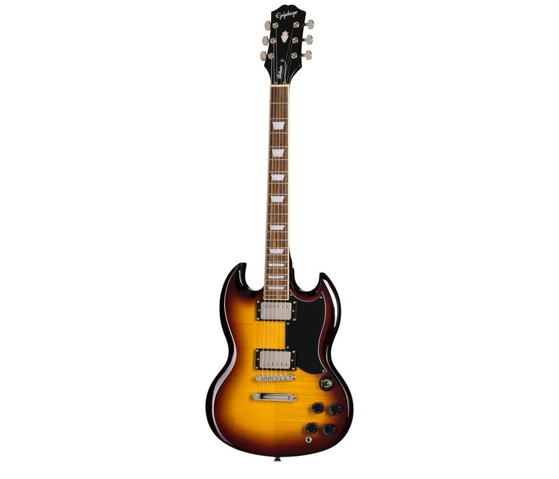 Epiphone SG Tribute Plus Electric Guitar - Vintage Sunburst - Image 2