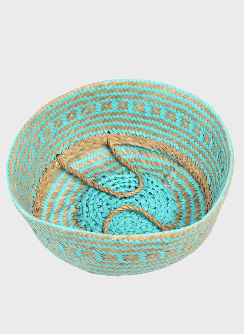 Rex London Small Seagrass Basket -