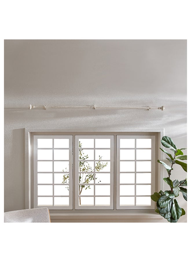 Home Box Abstract Extendable Curtain Rod 210 x 1.9 cm  - Image 1