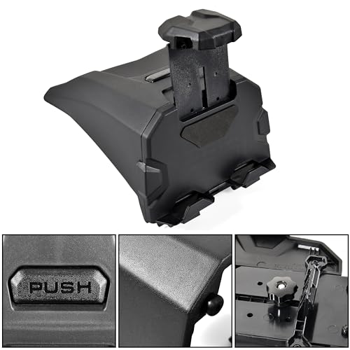 SAUTVS Electronic Device Tablet Phone Holder for Can-Am Maverick X3 2017-2025 Accessories, X3 Electronic Device Mounts with Storage Box Organizer Tray, Replace #715002874 - Image 4