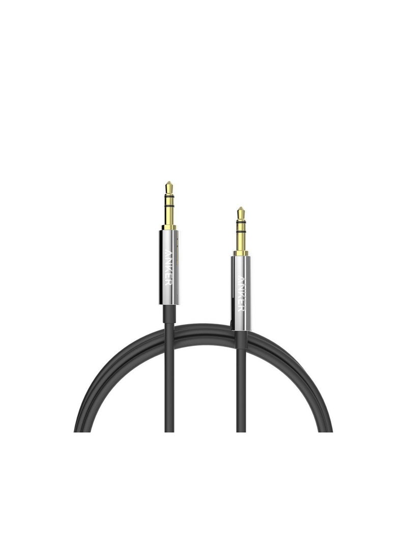 Loquat Auxiliary Audio Cable Connector Black - Image 1
