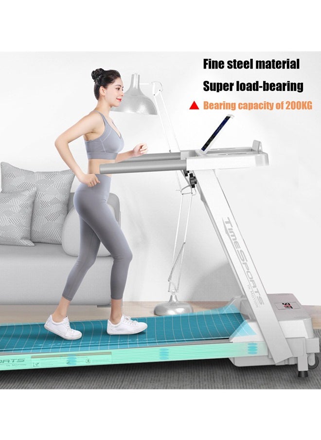 Sandinrayli - Folding Treadmill, Foldable Home Fitness Equipment with LCD for Walking & Running, Cardio Exercise Machine, Store Under Bed/Sofa, Preset and Adjustable Programs - Image 1