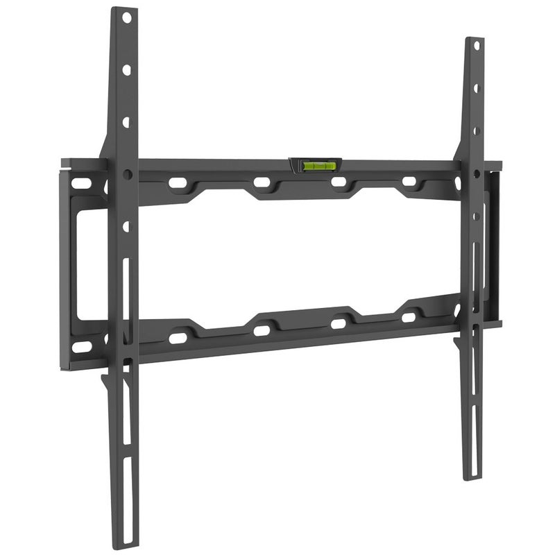 Barkan TV Wall Mount 1965 inch Fixed FlatCurved Screen Bracket Holds up to 110 lbs Auto Lock Patented Lifetime Limited Warranty Fits LED OLED LCD Metallic Black E302B