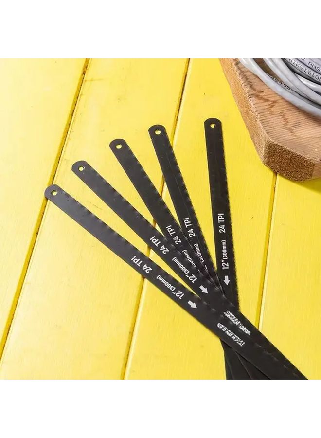 5 Pack DL6103 65Mn Bimetal High Carbon Steel Saw Blade 12 Inch Hand Flexible Manual Disc for Wood Metal - Image 5