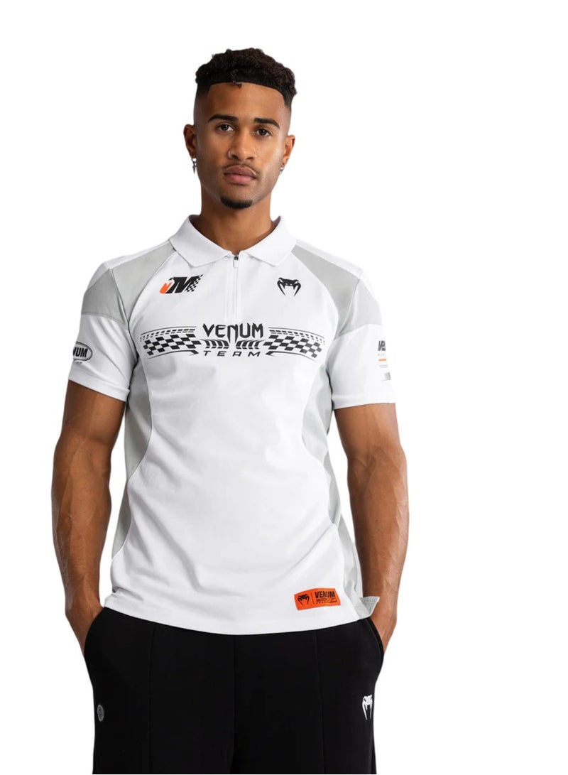 VENUM VENUM MOTORSPORT POLOS COTTON SNOW WHITE  - Image 1