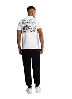 VENUM VENUM MOTORSPORT POLOS COTTON SNOW WHITE  - Image 3
