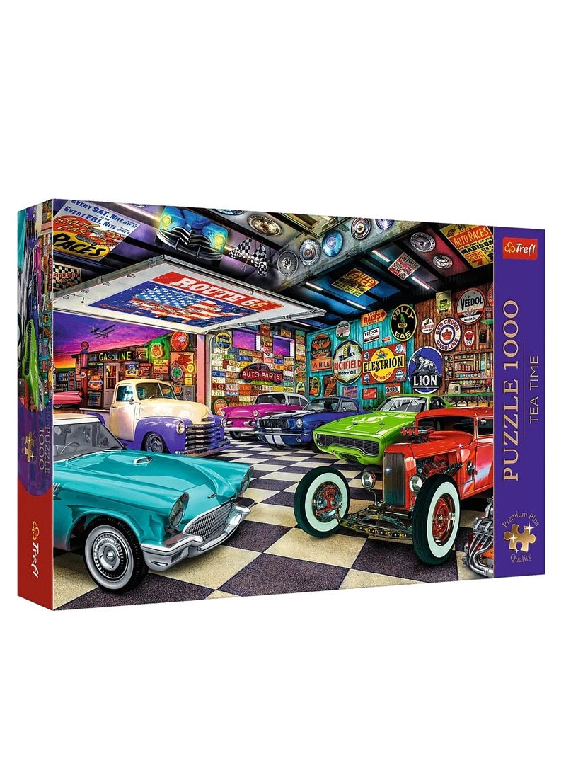 تريفل بازل مرآب جامع السيارات من مجموعة وقت الشاي 1000 قطعة - 10845