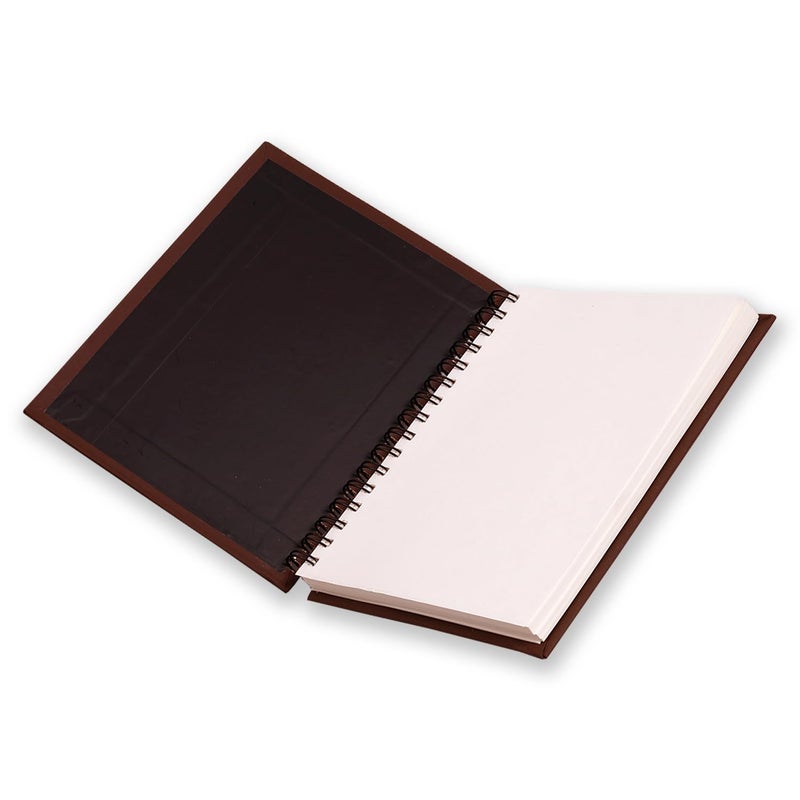 Moaae Mopo MOMP Premium A5 ArtbookSketchbook for ArtistsDrawing Notebook for Students120 Page55x85 Inch160 GSM Compatible with a Charcoal Watercolors Acrylic Paint Ink or Pencil - Image 2