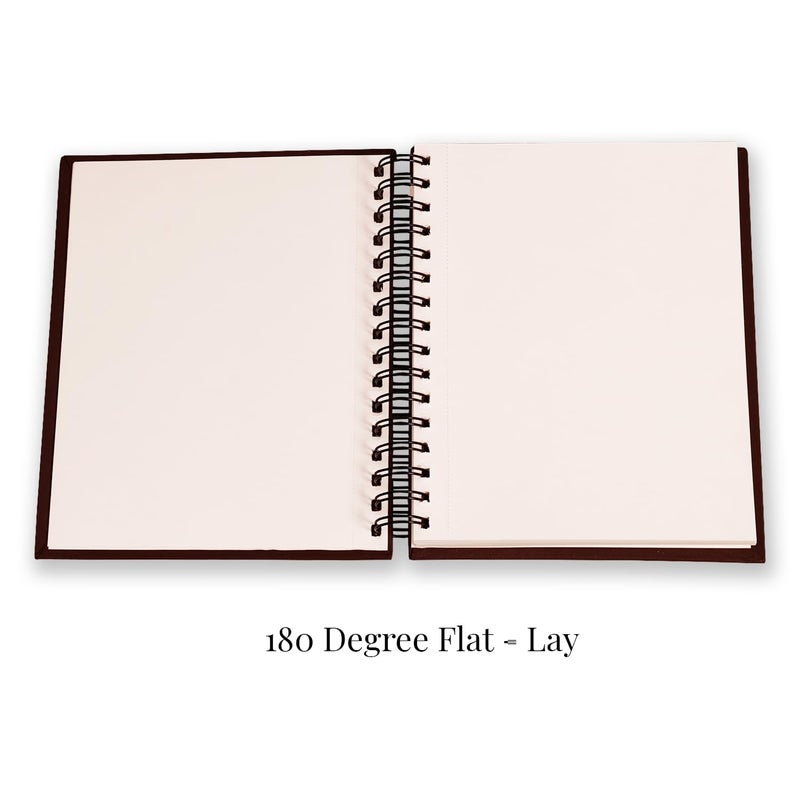 Moaae Mopo MOMP Premium A5 ArtbookSketchbook for ArtistsDrawing Notebook for Students120 Page55x85 Inch160 GSM Compatible with a Charcoal Watercolors Acrylic Paint Ink or Pencil - Image 3