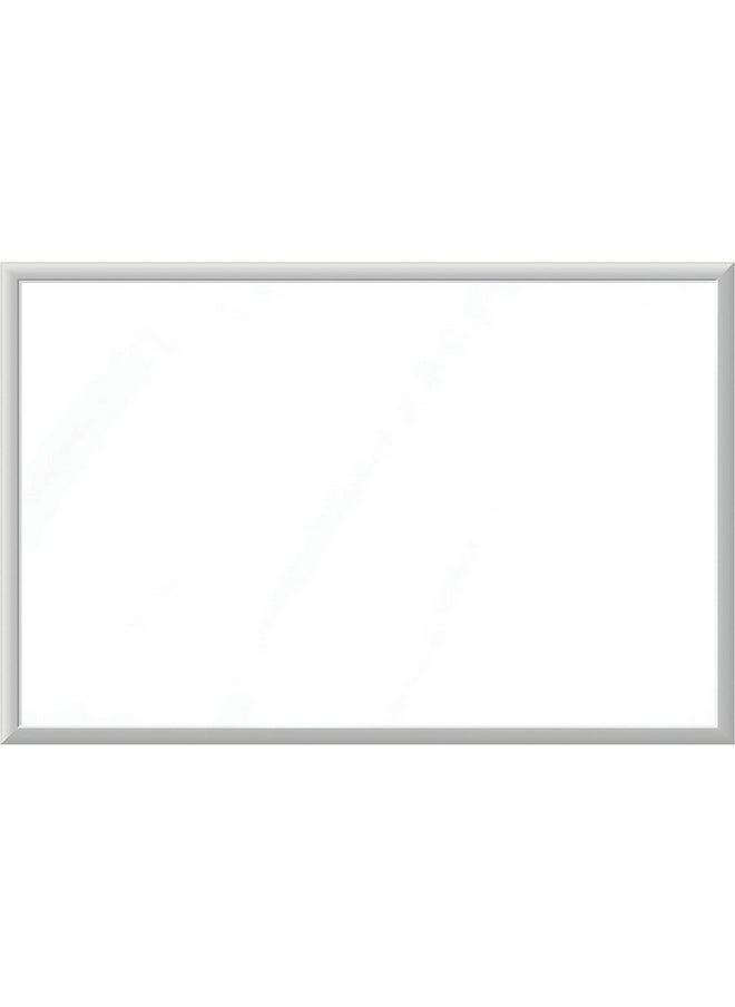 U Brands Magnetic Dry Erase Board Value Set, 23 X 35 Inches, Silver Aluminum Frame Includes Marker And Magnet  - Image 1
