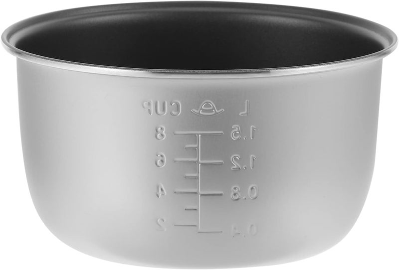 comfrt Power Cooker Replacement Inner Pot Non- Stick Interior Metal Inner Cooking Pot Pressure Cooker Inner Pot for Power Pressure Cooker Rice Cooker 3L - Image 1