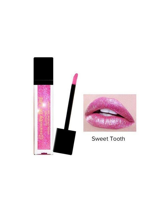 EPILYNX Vegan Glitter & Matte Liquid Lip Gloss - Moisturizing Formula for Hydration & Long Lasting Wear - Cruelty Free, Paraben Free, Gluten Free - Sweet Tooth Fuchsia Pink by Dr. Liia - Image 3
