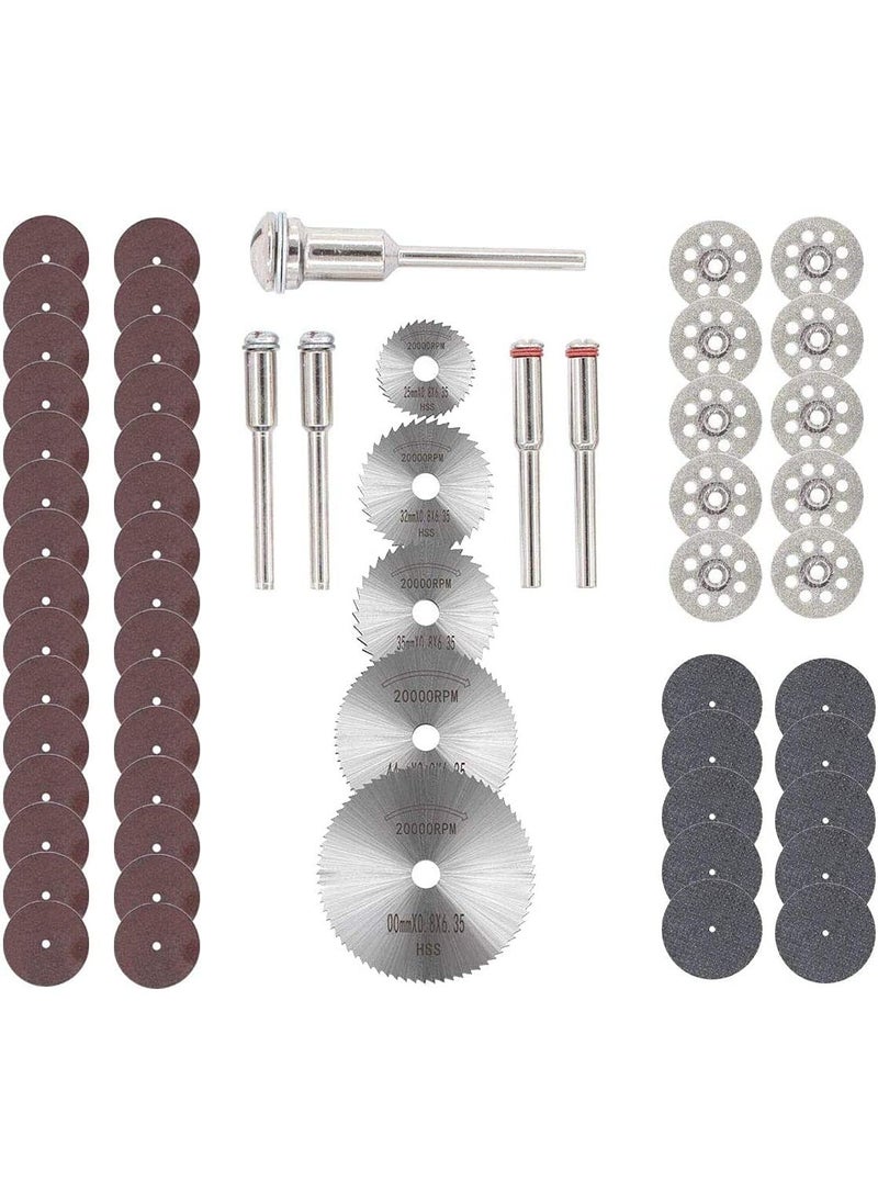 DIY Crafts DIY Crafts CTDIYHI23158 44204 Inch Shank Diamond Cutting Wheel Set HSS Saw Blades Resin Cut Off Disc Combo Cutter  - Image 1