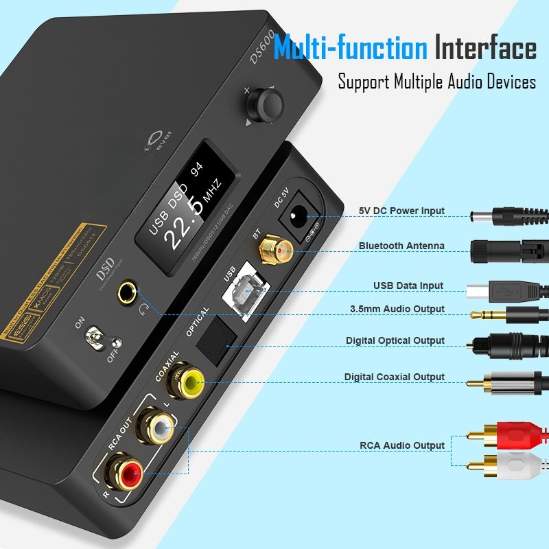 Lavaudio rt936 DS600 desktop audio HD(black) - Image 3