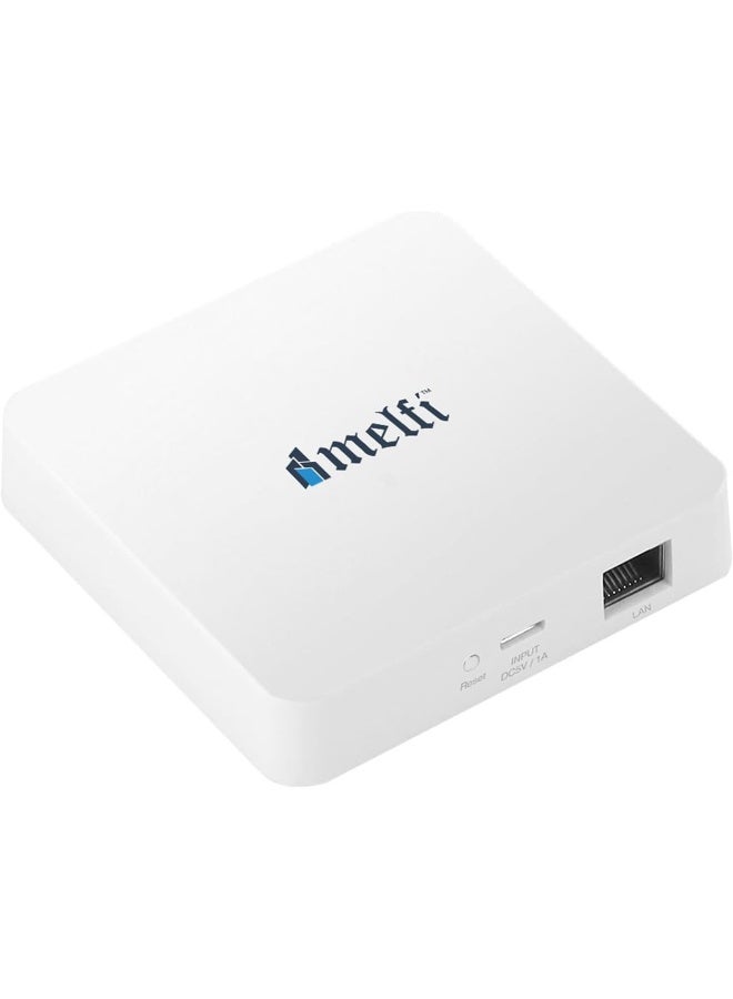 melfi Zigbee Hub Home Automation Gateway Tuya Smartlife, Wifi Smart Home Bridge Remote Controller, Work With Zigbee Smart Devices, Hassle Free Control Of 128 Devices At A Time (Zigbee Wired Hub) - Image 1