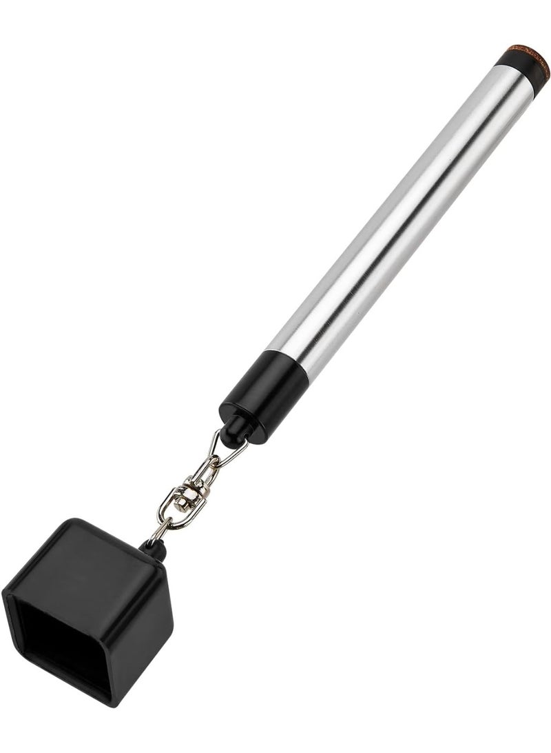 Soofam 1 Pcs Pool Chalk Holder for Billiards, 2 in 1 Portable Pool Snooker Chalk Holder Billiard Cue Tip Pricker Prep Tool, Pool Table Accessory - Image 1