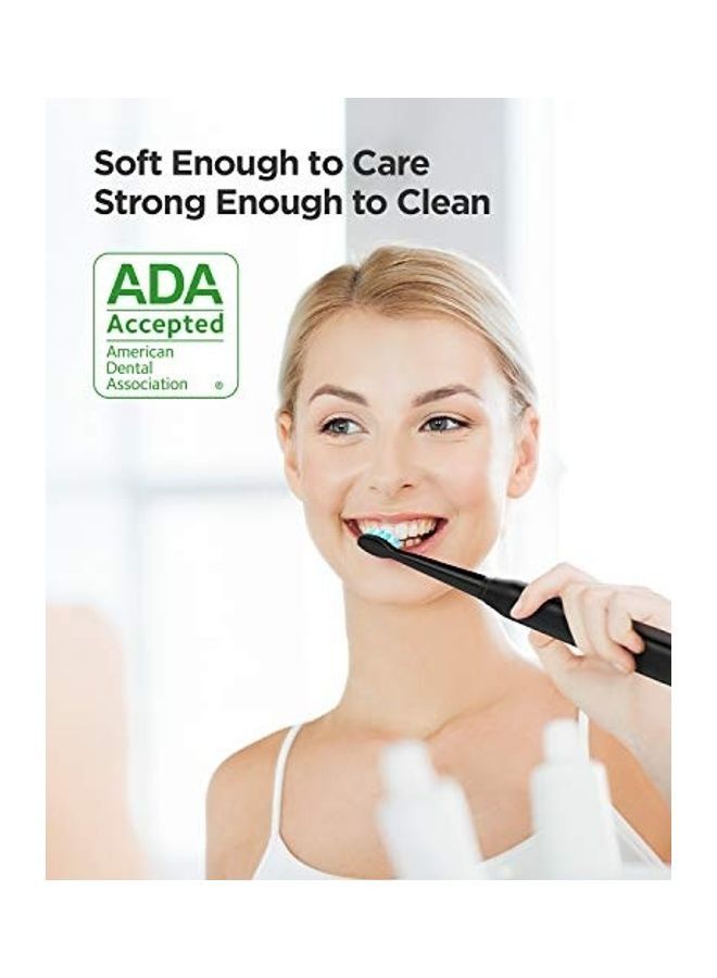 Fairywill Rechargeable electric powerful toothbrush, 8 brush heads, multi-color, can last for more than one year - Image 2