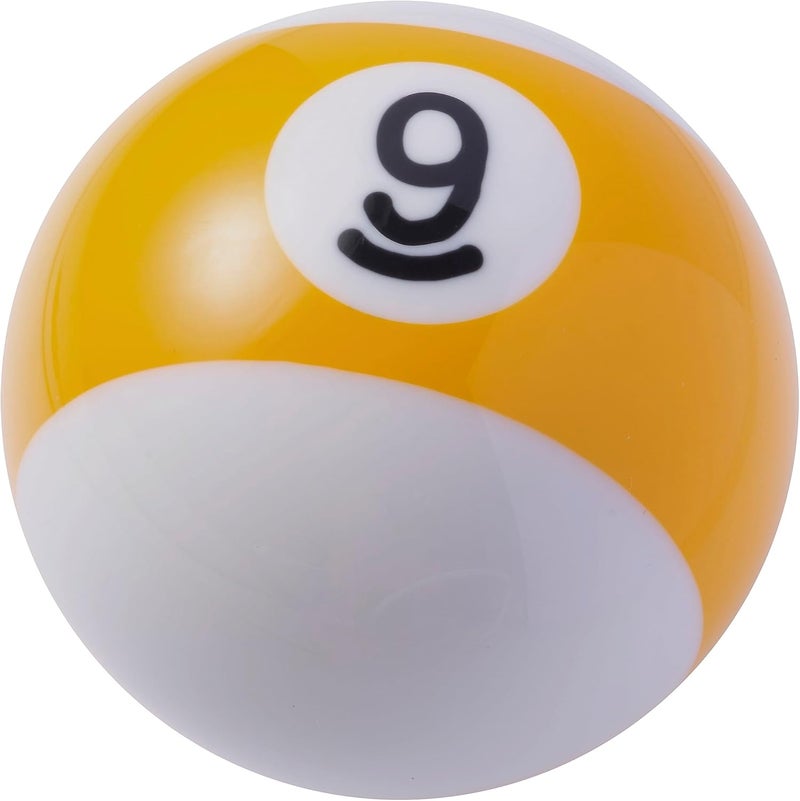 Mavota Pool Ball Billiard Stick Shift Knob Universal Gear Shifter Knobs for Car SUV Bus Truck (Gold 9) - Image 1
