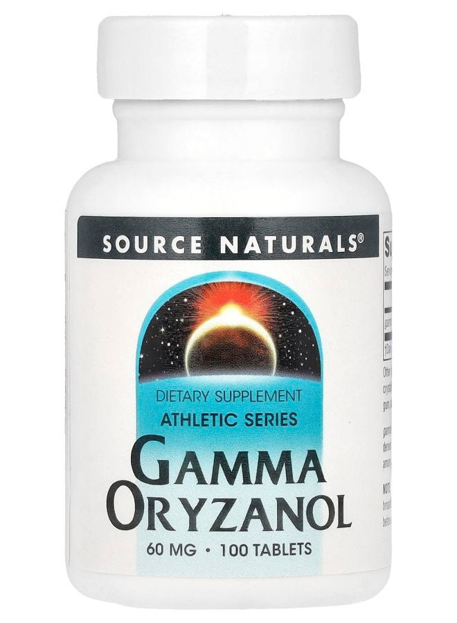 Athletic Series Gamma Oryzanol 60 mg 100 Tablets