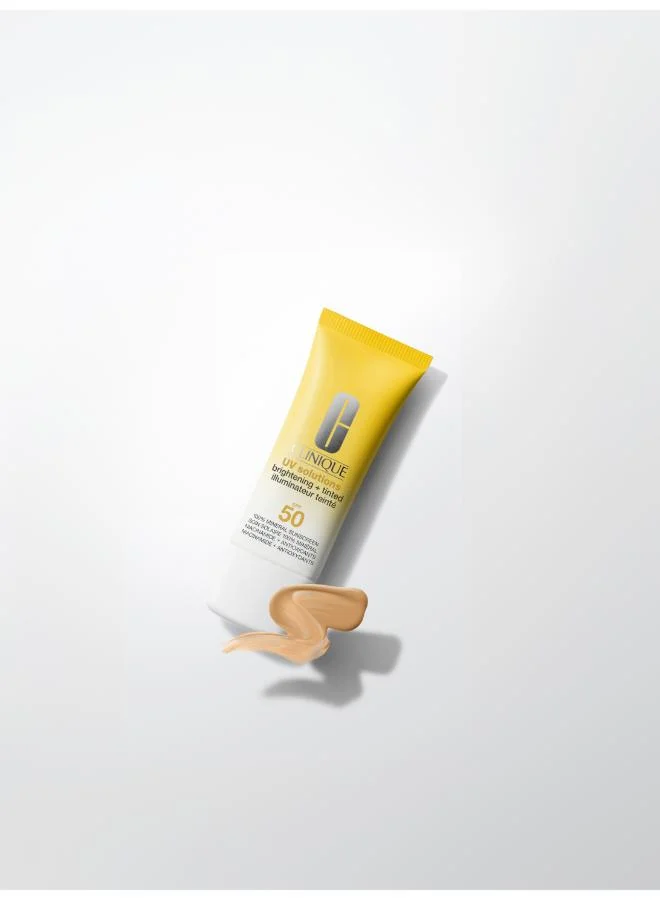 UV Solutions Brightening + Tinted Sunscreen Broad Spectrum SPF 50/PA+++ 40 ML - Medium