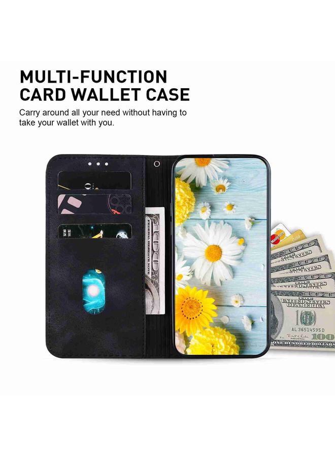 S-TOP Case For Motorola G Pure Lily Embossed Leather Phone Case - Image 4