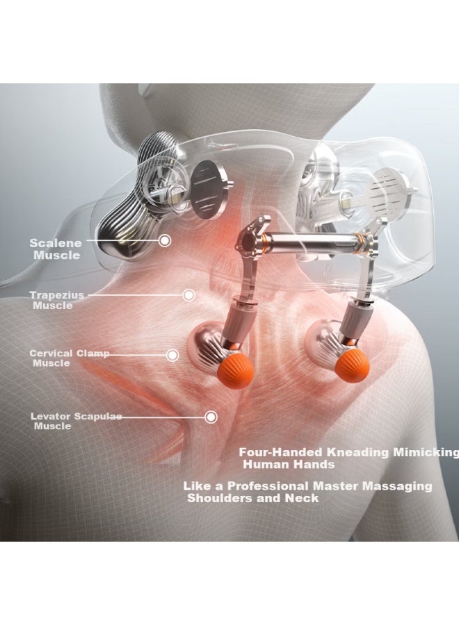 Skg Neck Massager H7 Series 2 Adjustable Neck Distance Shoulder Wrap Shoulder Neck Waist Back Leg Heating Moxibustion Massager Practical Birthday Gift For Parents And Partners - Image 2