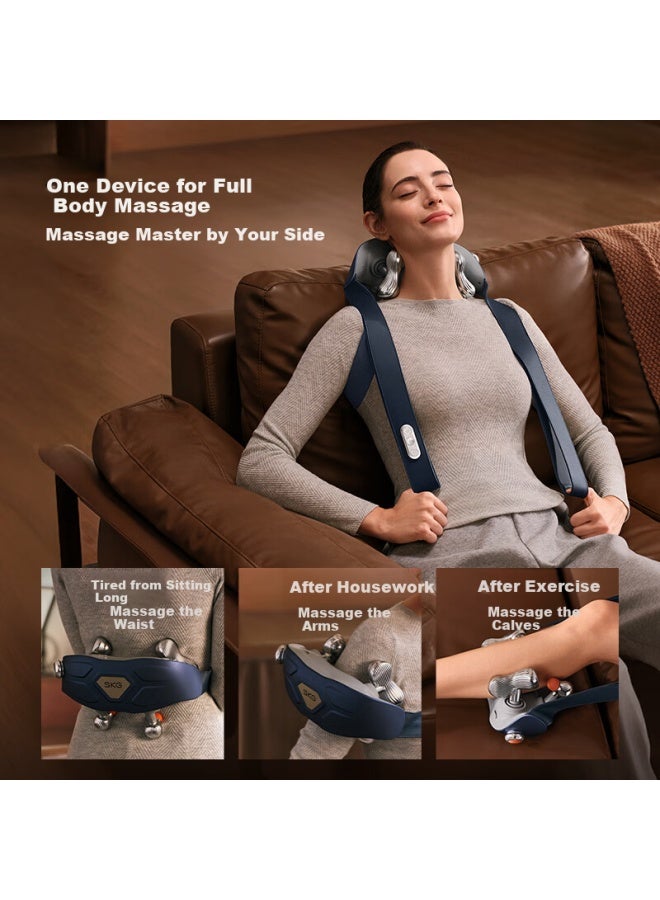 Skg Neck Massager H7 Series 2 Adjustable Neck Distance Shoulder Wrap Shoulder Neck Waist Back Leg Heating Moxibustion Massager Practical Birthday Gift For Parents And Partners - Image 5