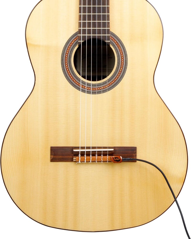 KNA NG-1 Piezo Pickup for Nylon String Guitar, Classical, Flamenco, Natural Acoustic Tone, Lightweight, Detachable, Easy Installation, Passive No Battery Required, Handcrafted in Europe - Image 4