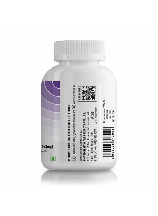 Unived High Absorption Magnesium Glycinate Chelate Buffered - 650mg - 22% Elemental Magnesium - 90 Capsules - Image 4